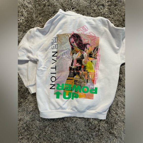 P.E nation White hoodie Power Up - Picture 5 of 9